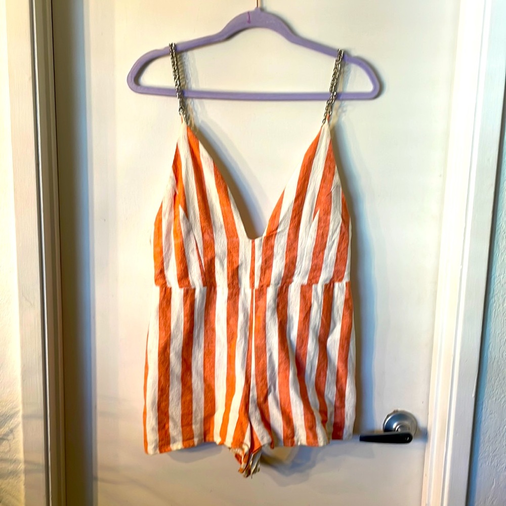 Striped Romper